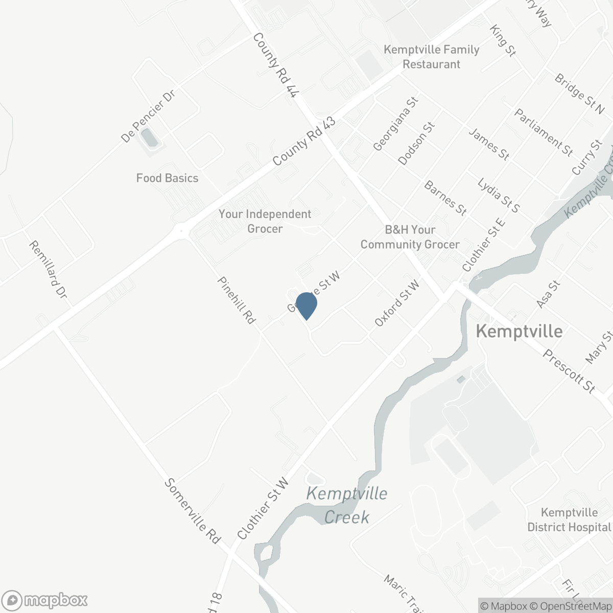 128 GEORGE STREET W, Kemptville, Ontario K0G 1J0